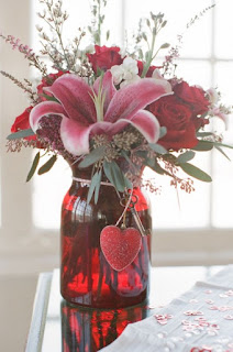 Centerpieces for Valentine's Day