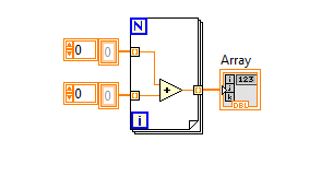 LabVIEW: How to Add to two 1D arrays in Labview?