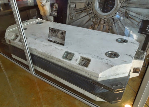 Interstellar cryobed movie prop