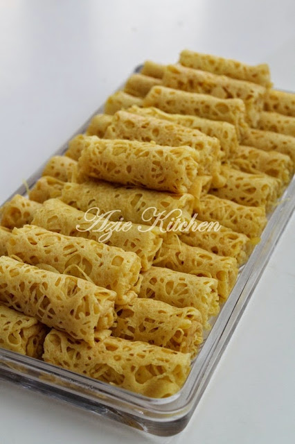 Roti Jala Yang Kekal Lembut Sampai Ke Petang - Azie Kitchen