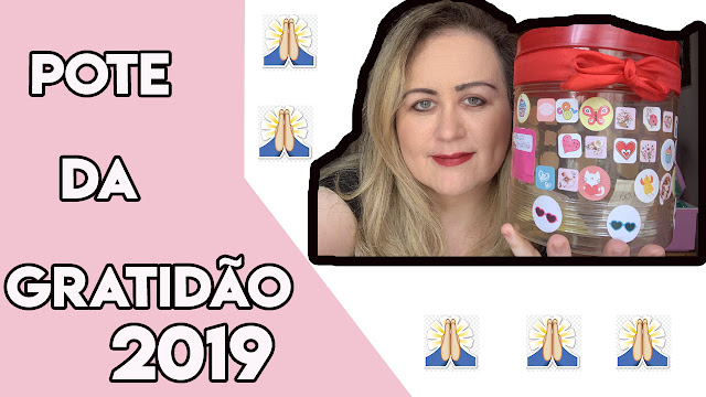 Pote da Gratidão(pote da felicidade) 2019