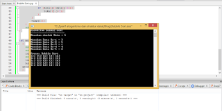 Contoh Program Bubble Sort