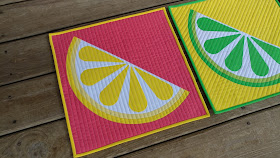 Zest lemon citrus quilt pattern by Slice of Pi Quilts
