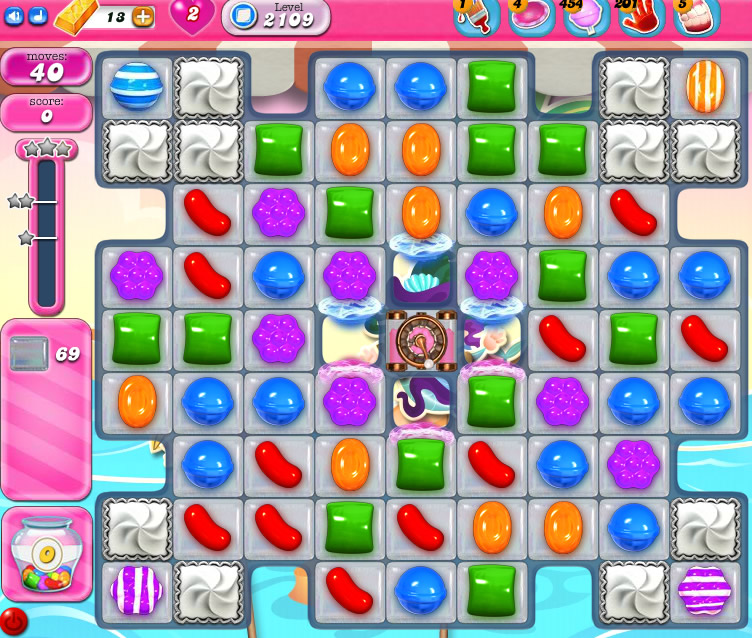 Candy Crush Saga level 2109