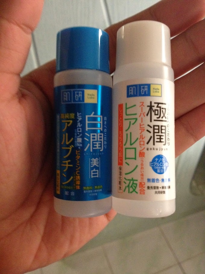 [+] Hada Labo สูตรสีขาวและสูตรสีน้ำเงิน ใช้แล้วหน้าไม่เป็นสิว