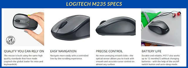 Logitech M235 Key features