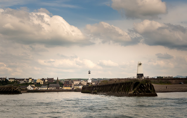 Photo of Maryport from the sea