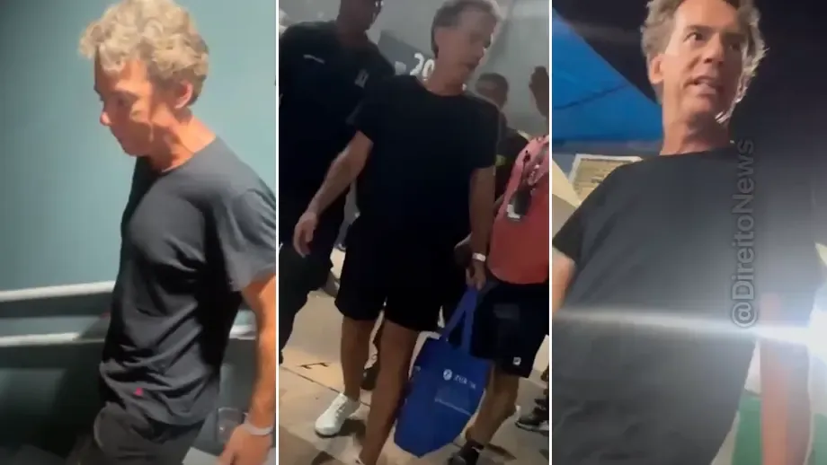 sou juiz prendo voce disse homem expulso torneio tenis r4cism0 veja video