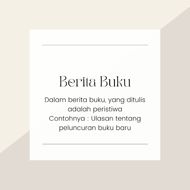 Pengertian Berita Buku