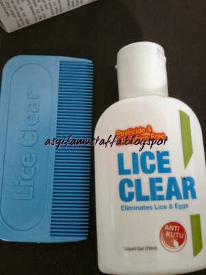 LiFe Is SwEeT: Ubat kutu : Lice Clear