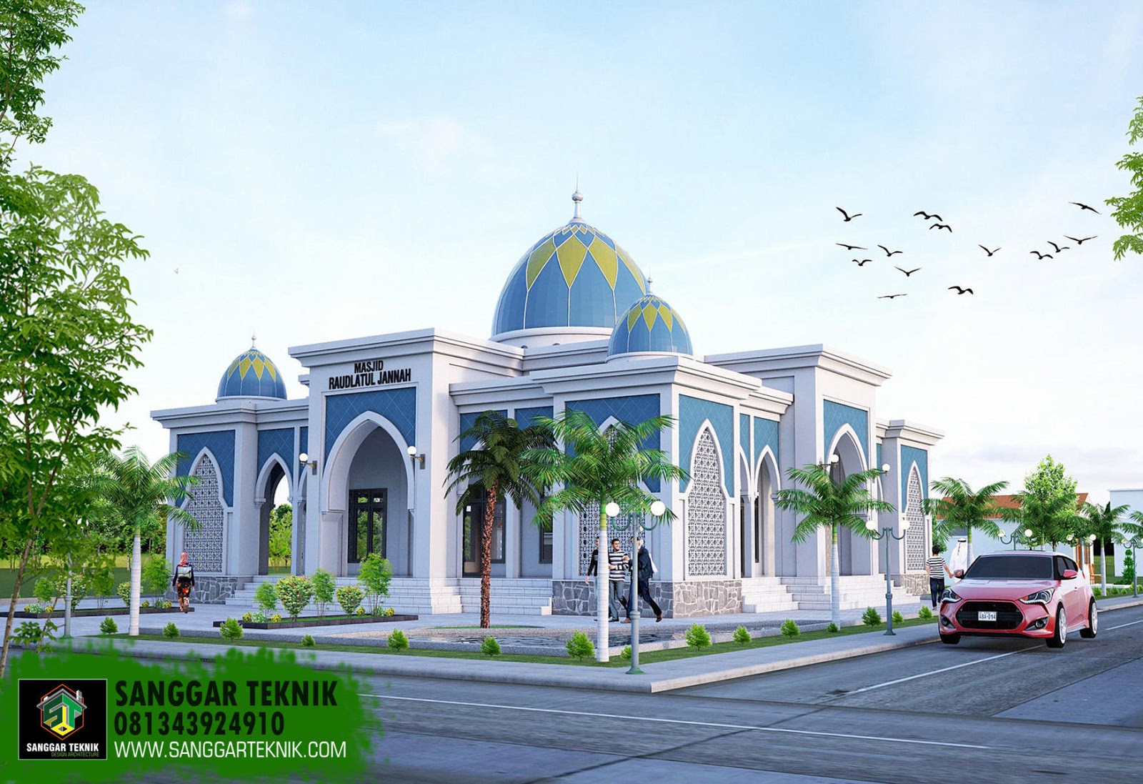  Masjid  Modern Gambar Islami