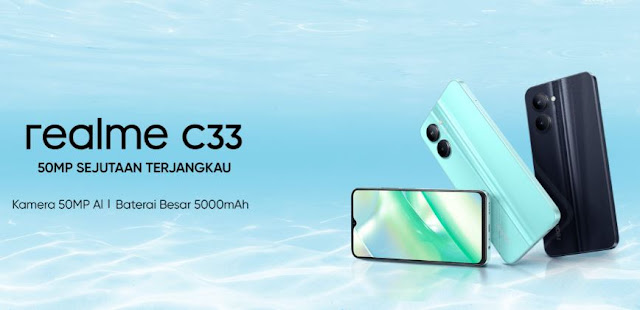 Xiaomi Redmi 12C vs Realme C33 Unggul Mana?