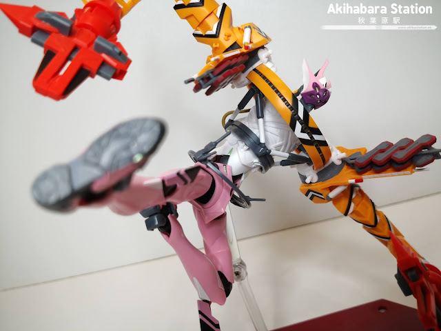 Figuras: Review del Robot Spirits Evangelion Unit 8 β - Improvised combat form - Tamashii Nations