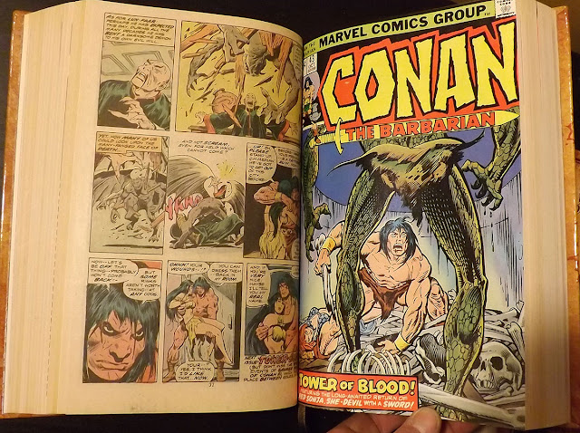 Conan the Barbarian Custom Bound Hardcover Comic Books, John Buscema, Ernie Chan