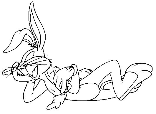 Bunny Coloring Pages For Kids