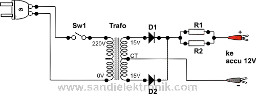 Pengisi Aki Sederhana | Sandi Elektronik