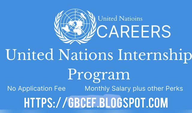 PAID UNITED NATION Internship FOR YOUTH-2024
