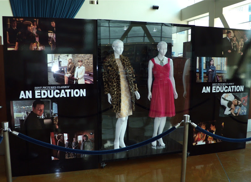 An Education movie costume exhibit