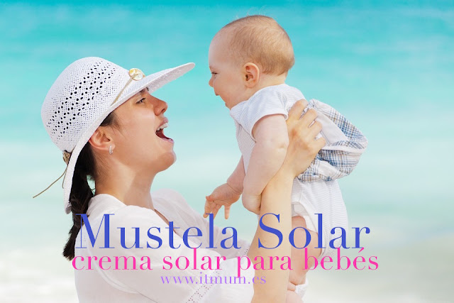 MUSTELA SOLAR, CREMA SOLAR DESDE EL NACIMIENTO itmum