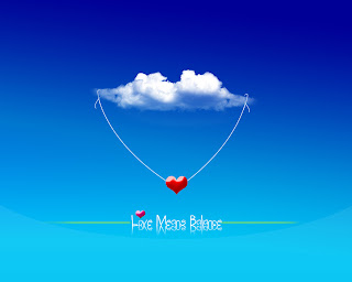 Love Means Balance Zune Wallpapers