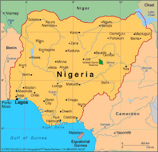 nigeria map