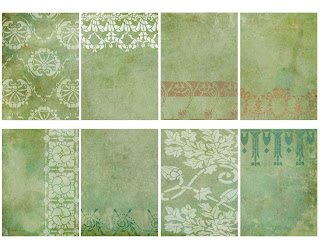 atc collage sheet lace romantic grunge wedding printable clipart