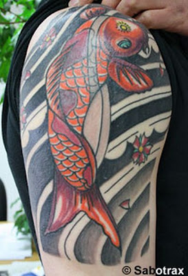 koi fish tattoo