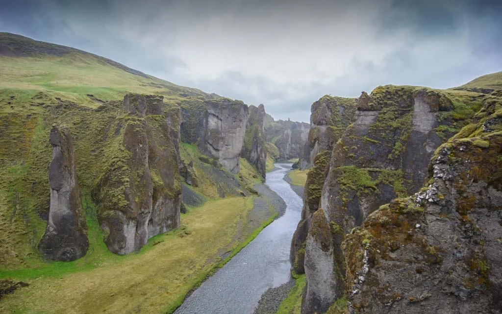 Fjadrargljufur Canyon Iceland