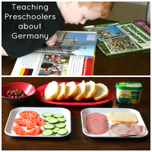Teaching preschoolers about Germany, as part of Around the World in 30 Days- Geography and cultural activities for toddlers and preschoolers