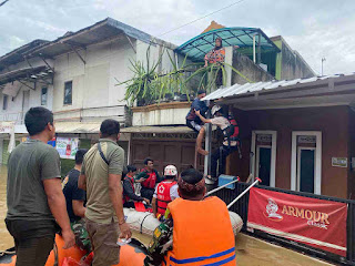Sektor 6 Bantu Korban Banjir di Bojongsoang