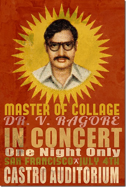 Dr. V. Ragore In Concert (poster, circa 1968)