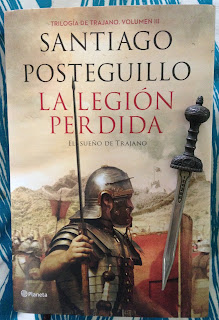 Portada del libro La legión perdida, de Santiago Posteguillo
