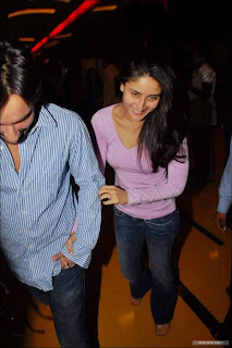 Kareena and Saif ali khan at Film