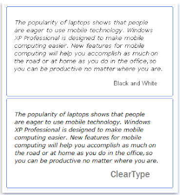 ClearType Text Tuner no Windows 7