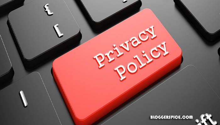 privacy policy of BloggerSpice