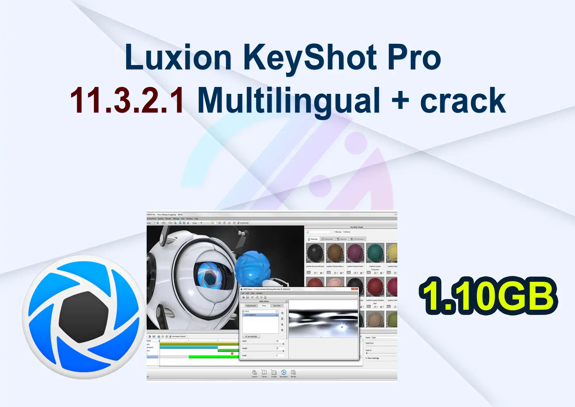 Luxion KeyShot Pro 11.3.2.1 Multilingual + crack