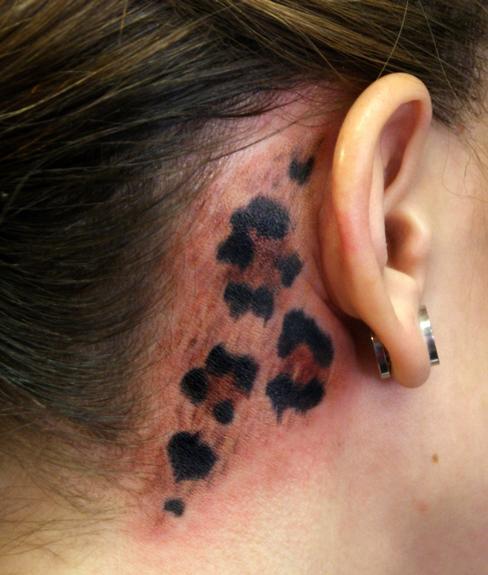 Feminine Ear Tattoos For Girls Design Ideas