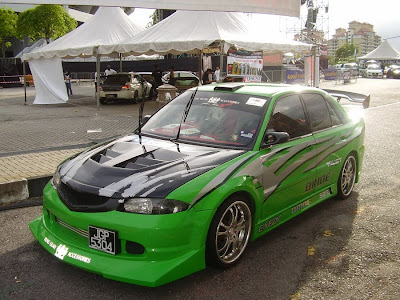 Proton Wira Aeroback audio car