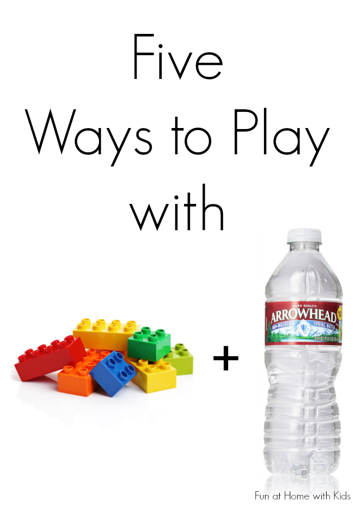 Five ways to play with your LEGO bricks AND keep cool this summer!  From Fun at Home with Kids