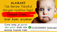 Jom Renew Takaful Kenderaan anda di Takafulroadtax4u