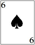 six of spades