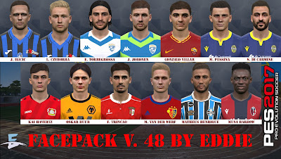 PES 2017 Facepack v48 by Eddie Facemaker