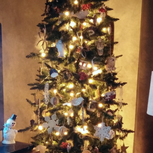 My Vintage & Handmade Christmas Tree