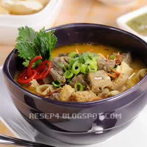 resep soto betawi