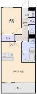 増尾1丁目1ＬＤＫ　ｸﾞﾗﾝﾃﾞｨｰﾙﾄｼｺ103