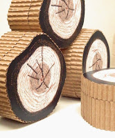 JeanineDesigns Log Coasters