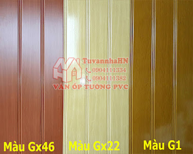 VÁN NHỰA VÂN GỖ ỐP TƯỜNG (TRẦN) PVC - Bản rộng 10cm