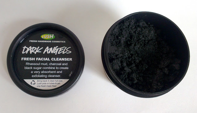 Lush, Dark Angels, Cleanser, charcoal, rhassoul