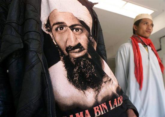 in laden goat. leader Osama in Laden was