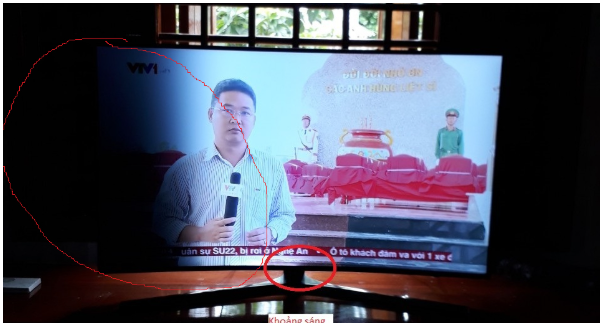 Dấu hiệu nhận biết tivi LG bị đen màn hình